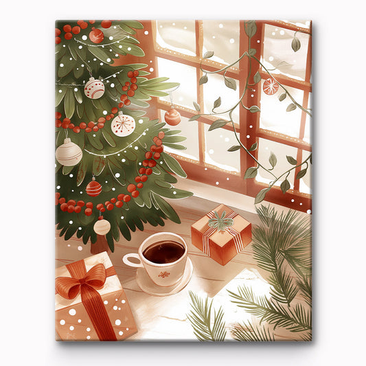 Christmas Painting By Number 1