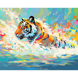 Tiger Painting By Number 2