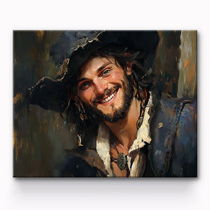 Pirate Captain Painting By Number 1