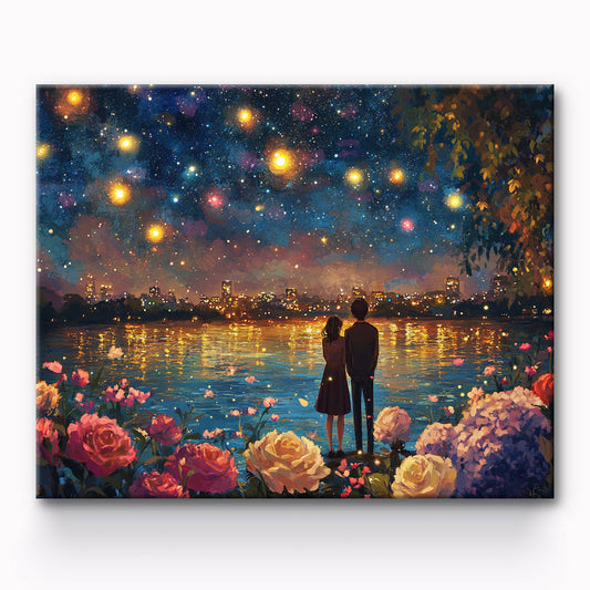 Rendezvous at the Lake Painting By Number 1