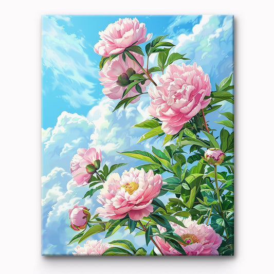 Flower Painting By Number 1