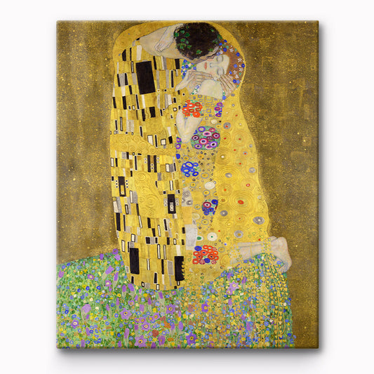 The Kiss Painting By Number 1