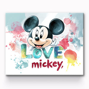 Disney Mickey Mouse Painting By Number 1