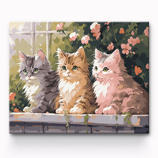 Cat Painting By Number 1