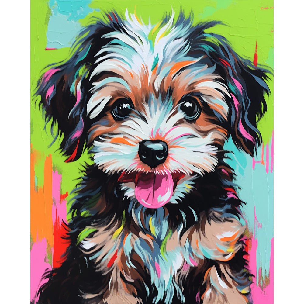 Dog Painting By Number 2
