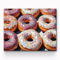Doughnut Food Painting By Number 1