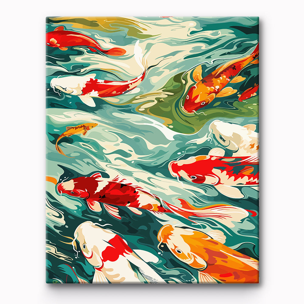 Carps Painting By Number 1