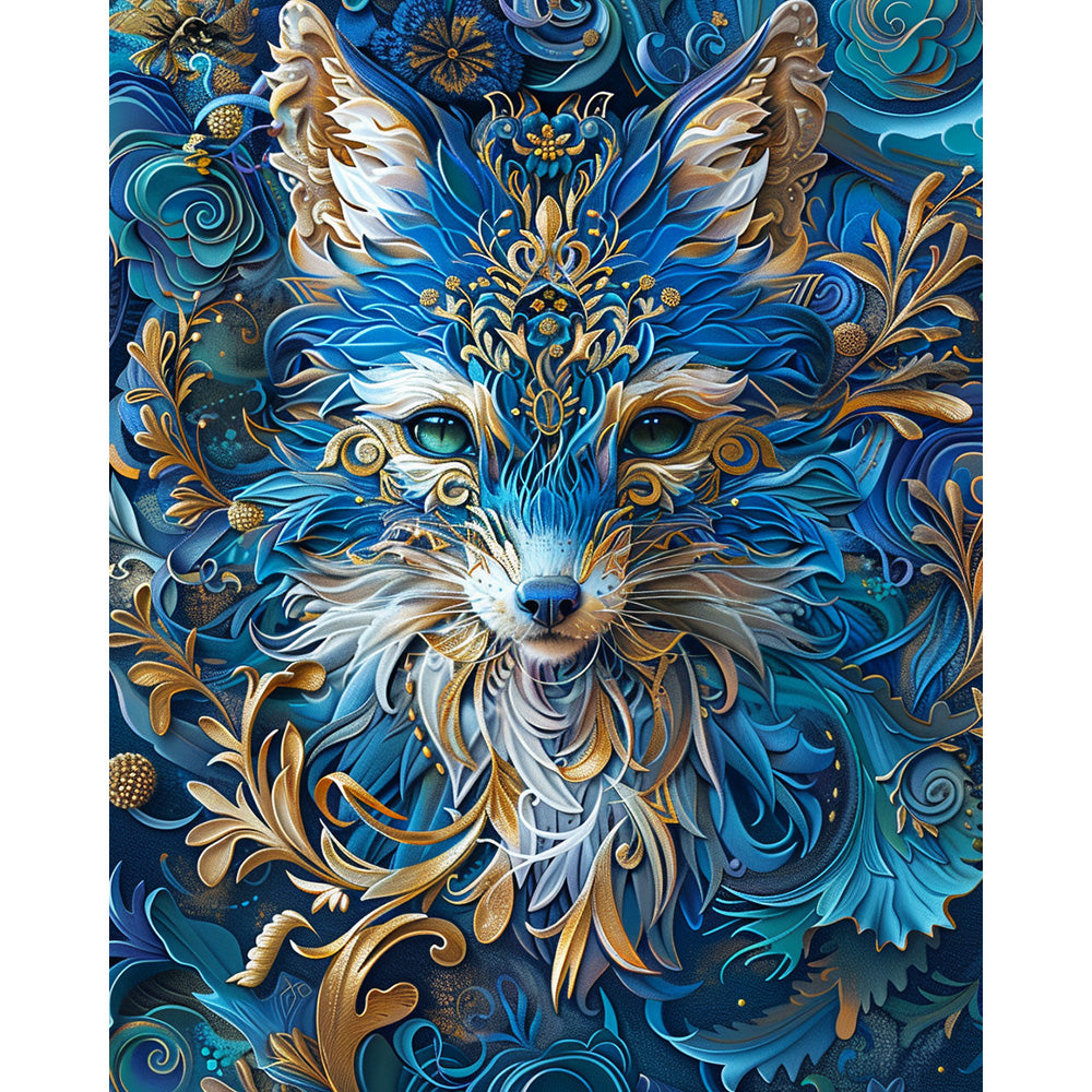 Wolf Painting By Number 2