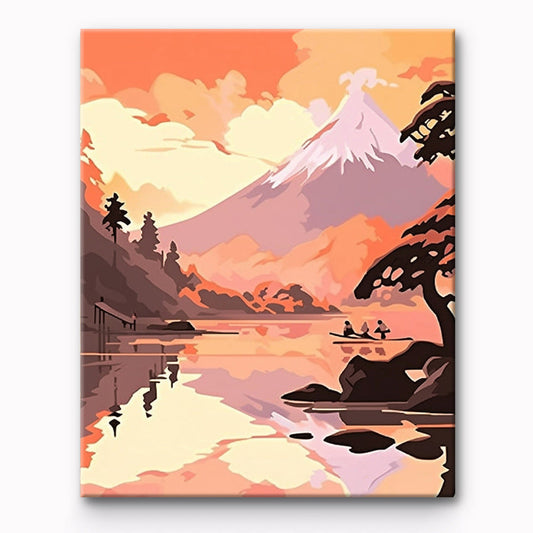 Mountain Painting By Number 1