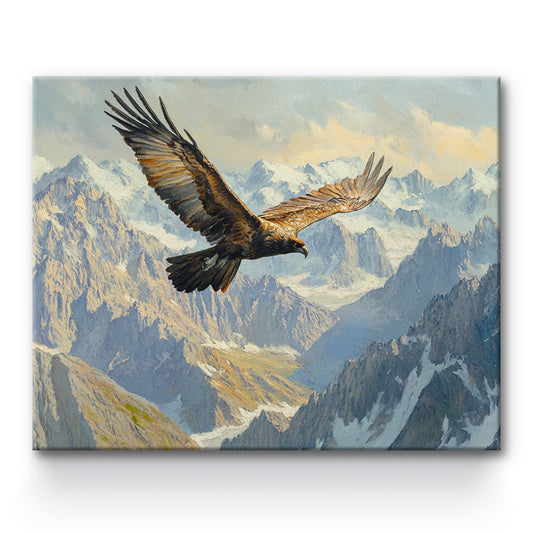 Flying Eagle Painting By Number 1