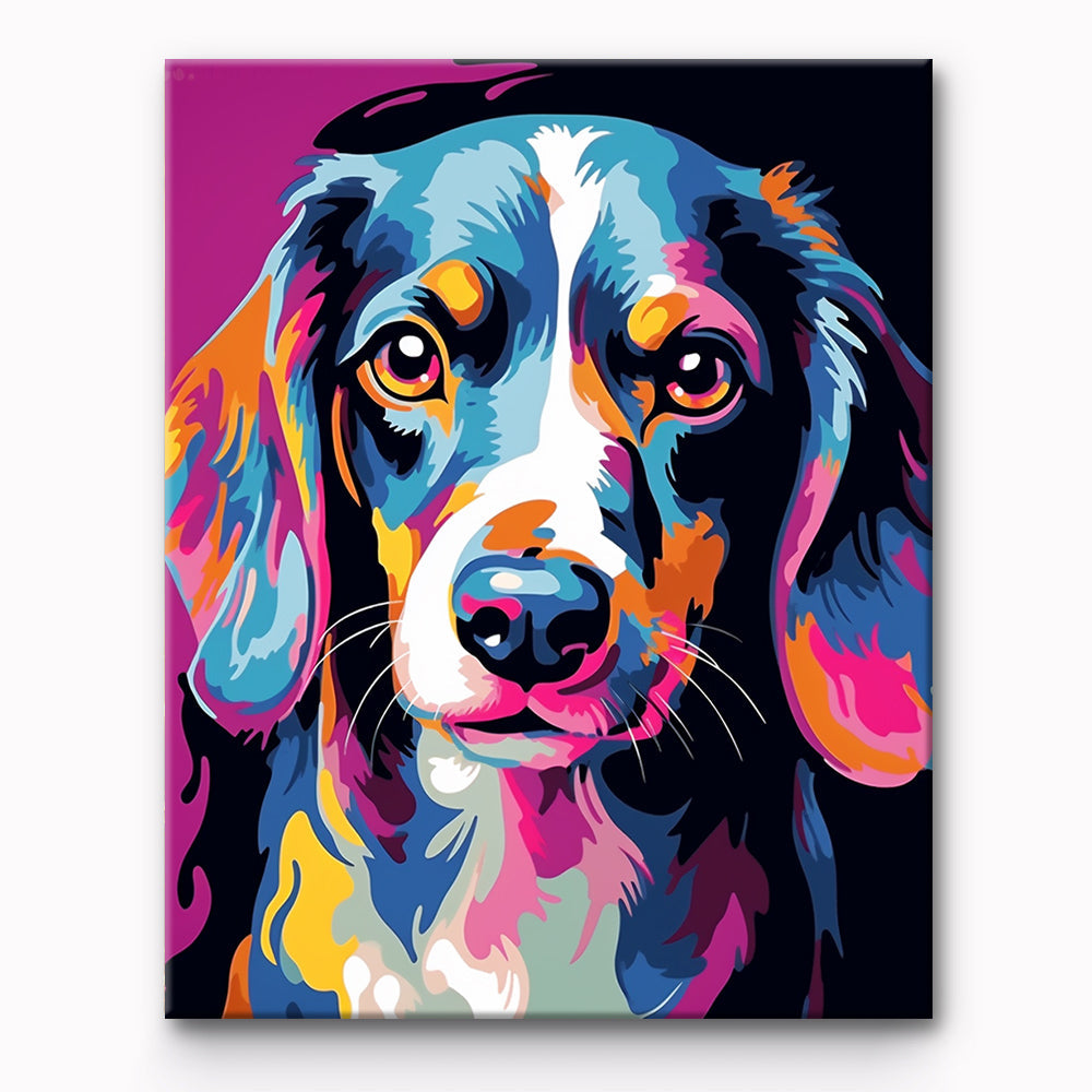Dog Painting By Number 1