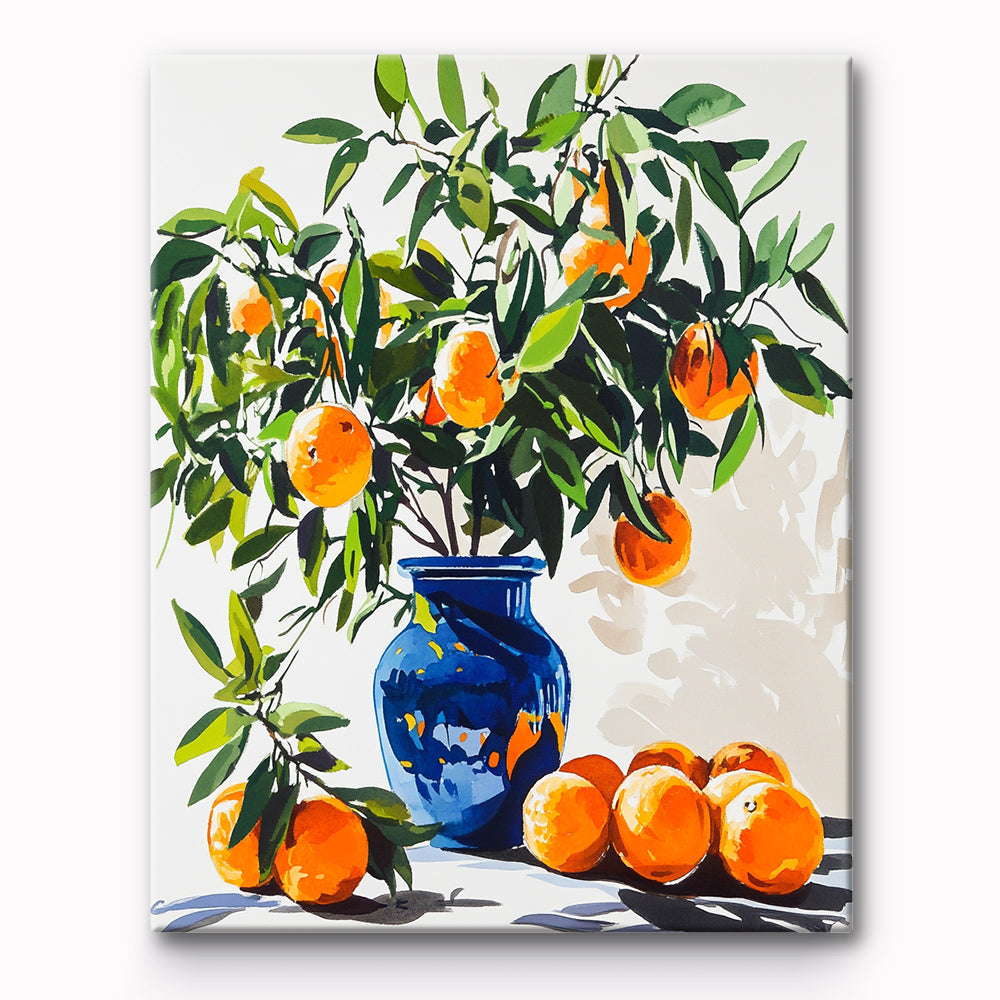 Citrus Fruits Painting By Number 1