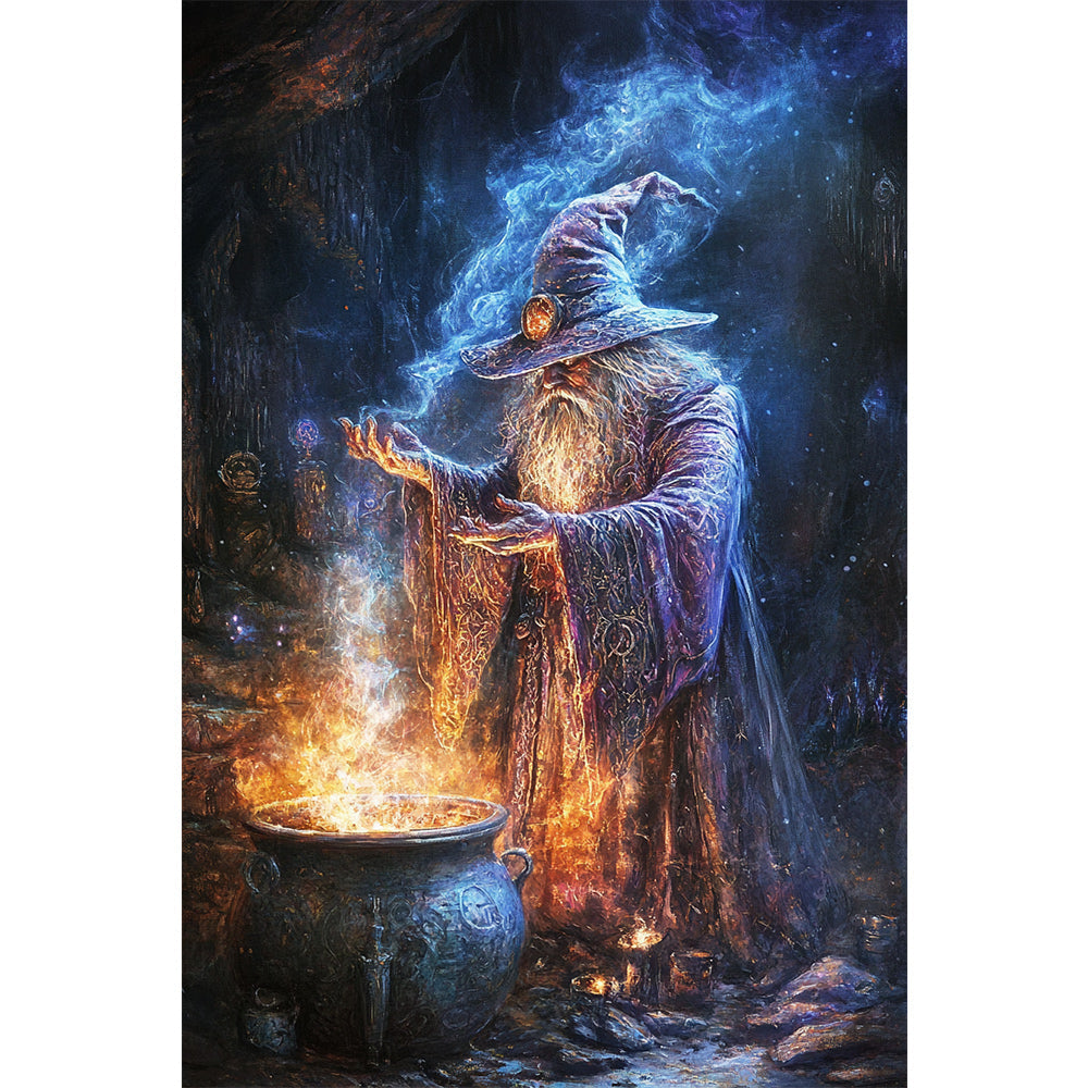 The Wizard With Medicine Painting By Number 2