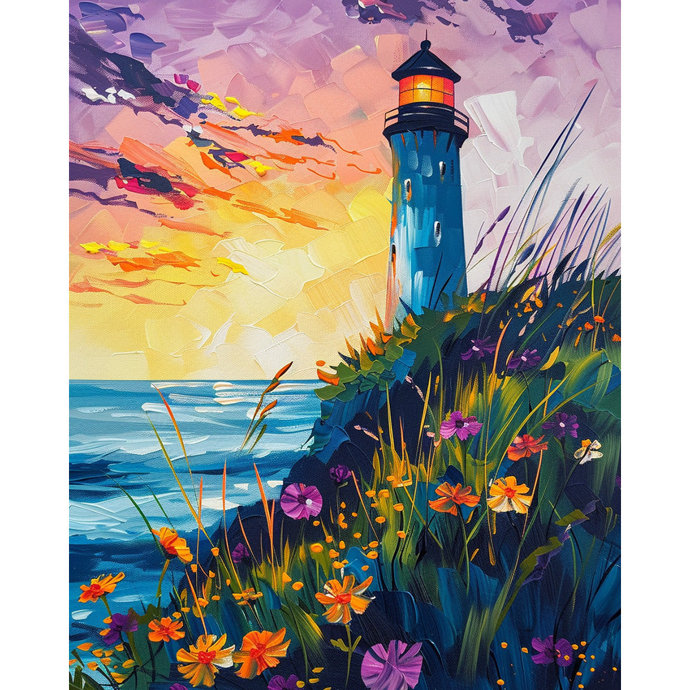 lighthouse Painting By Number 2