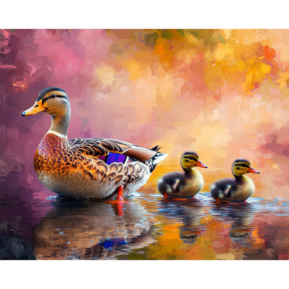 Duck Painting By Number 2