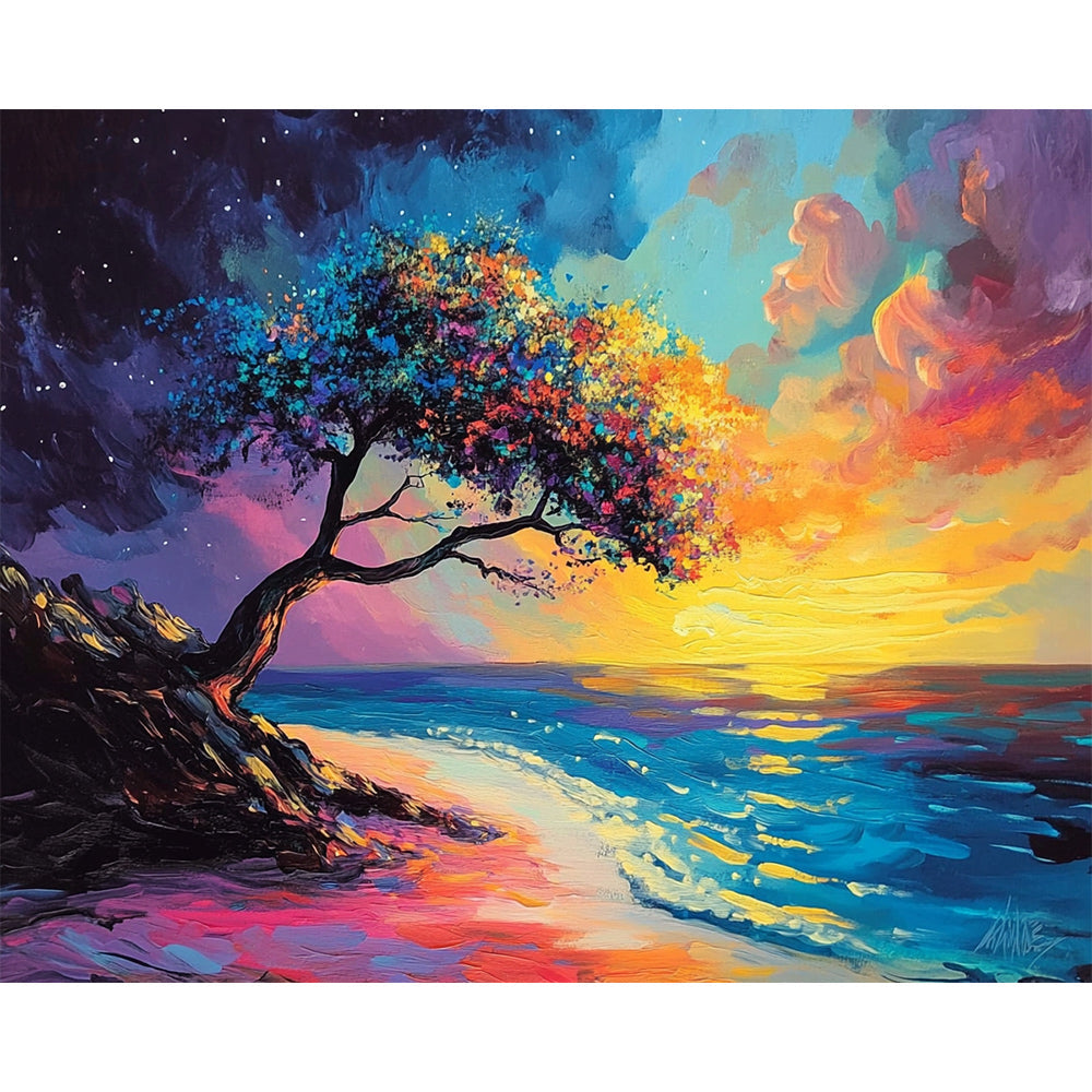 Seaside Scenery Painting By Number 2