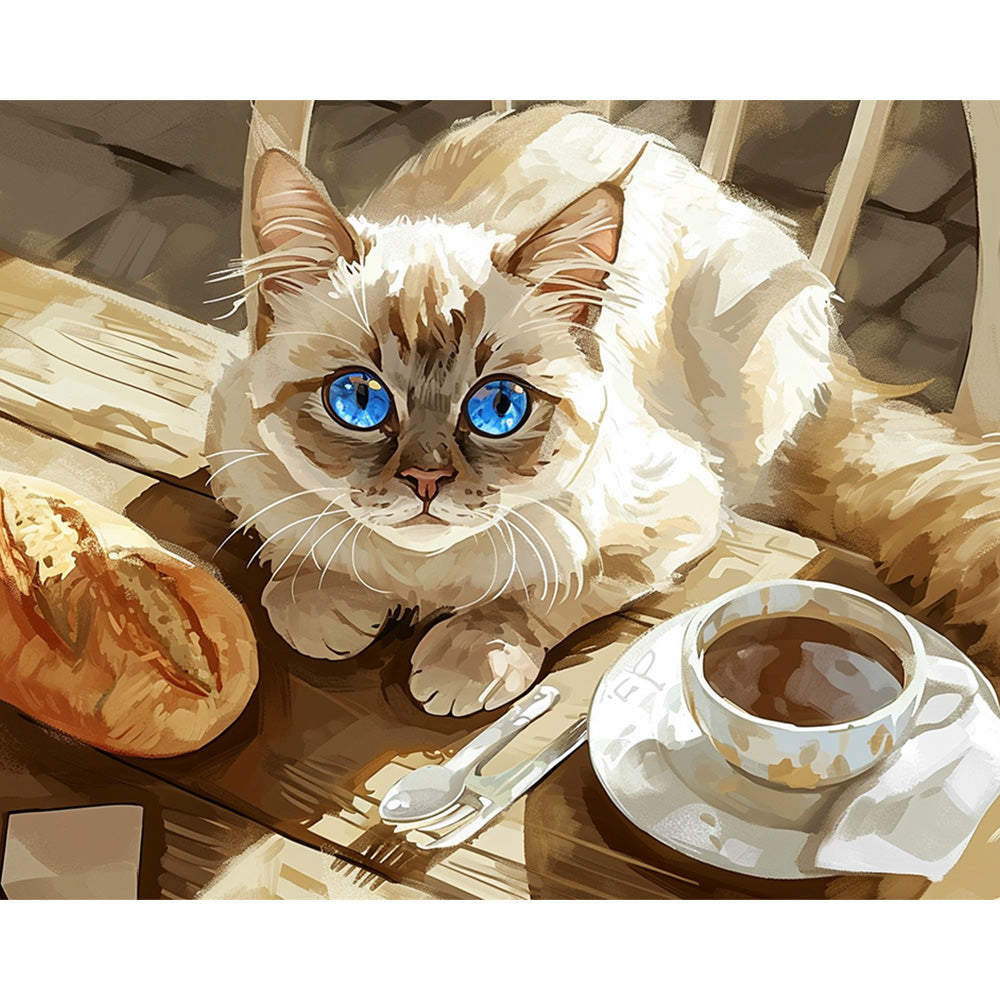 Cat Painting By Number 2