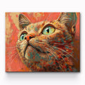 Cat Portrait Painting By Number 1