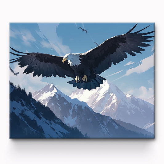 Eagle Painting By Number 1