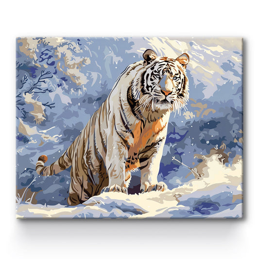 Tiger Painting By Number 1