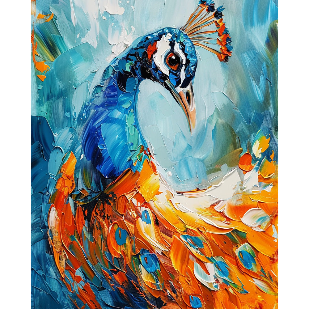 Peacock Painting By Number 2