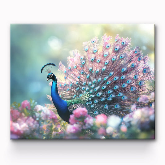 Peacock Painting By Number 1