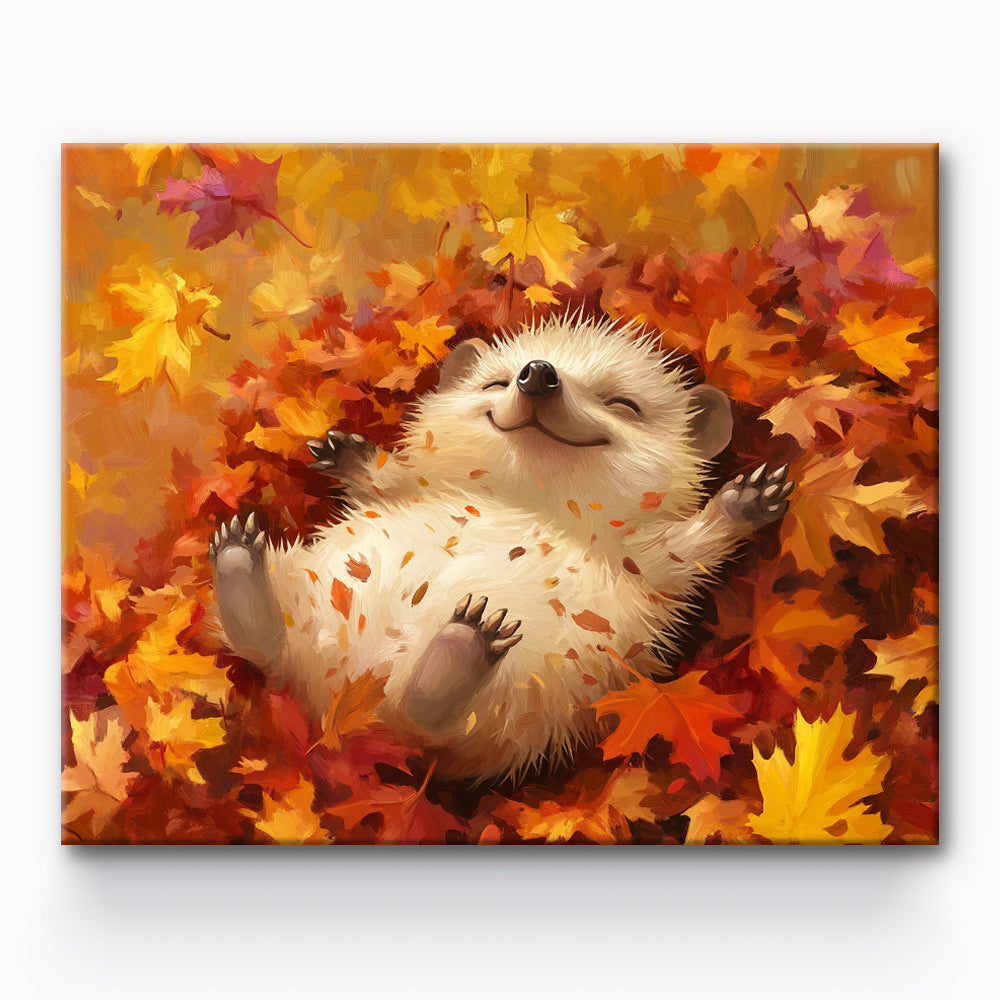 Hedgehog Painting By Number 1