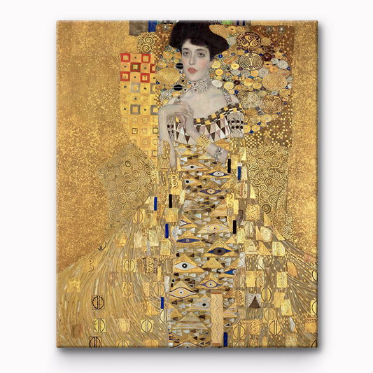 Portrait Von Adele Bloch Painting By Number 1