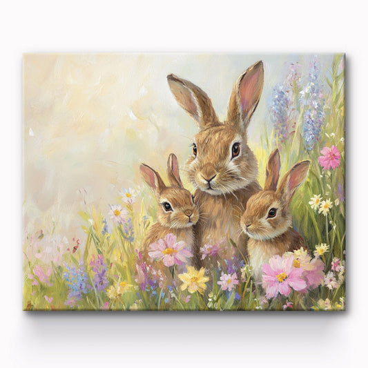 Rabbit Painting By Number 1