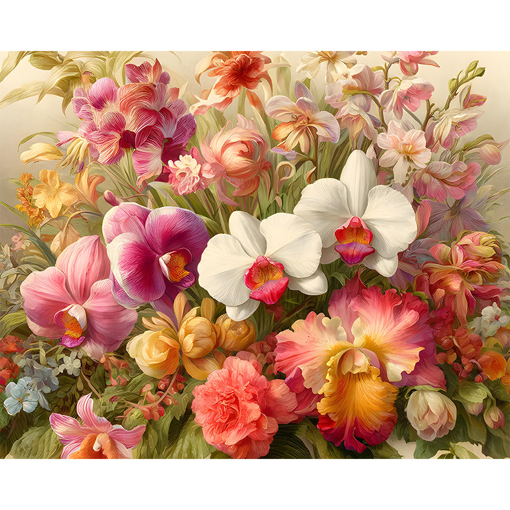 Flower Painting By Number 2