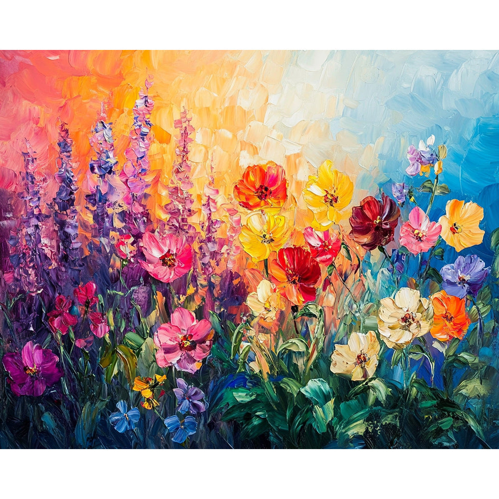 Beautiful Flower Painting By Number 2