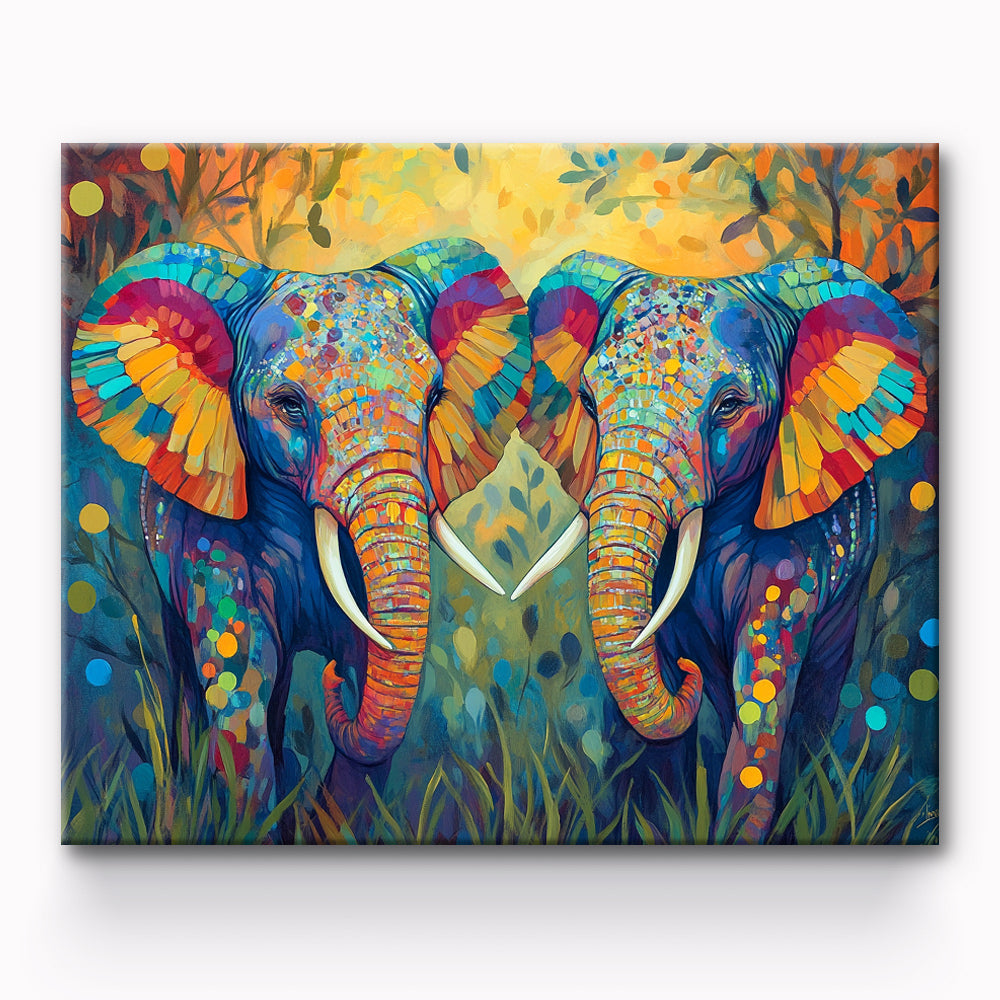 Elephant Painting By Number 1