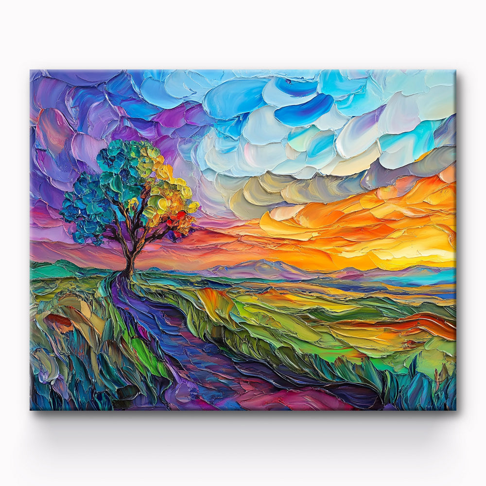Colorful World Painting By Number 1