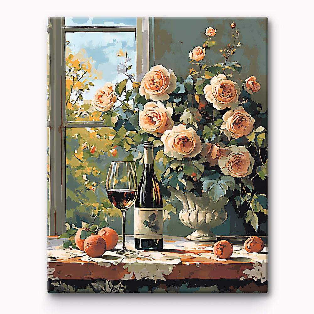 Window View  Painting By Number 1