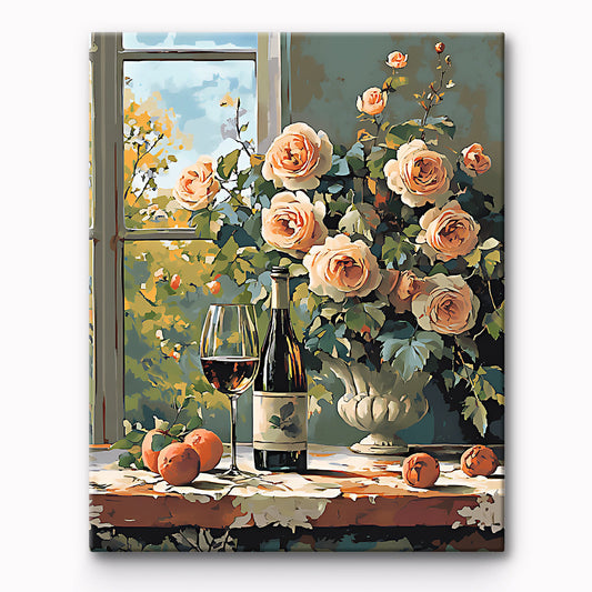 Window View  Painting By Number 1