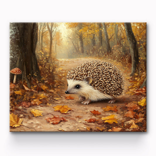 Hedgehog Painting By Number 1