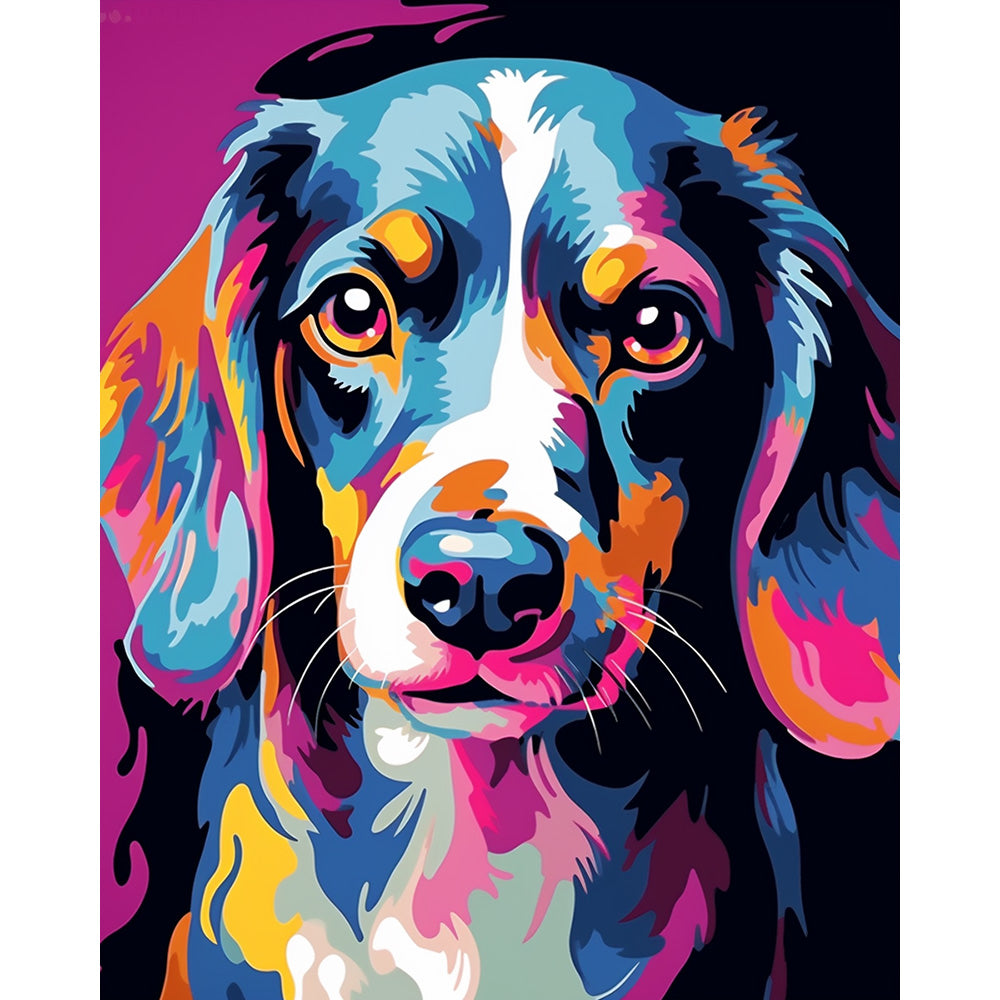 Dog Painting By Number 2