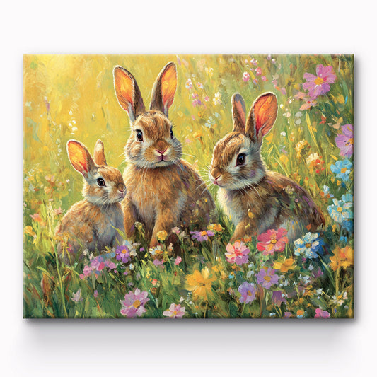Rabbit Painting By Number 1