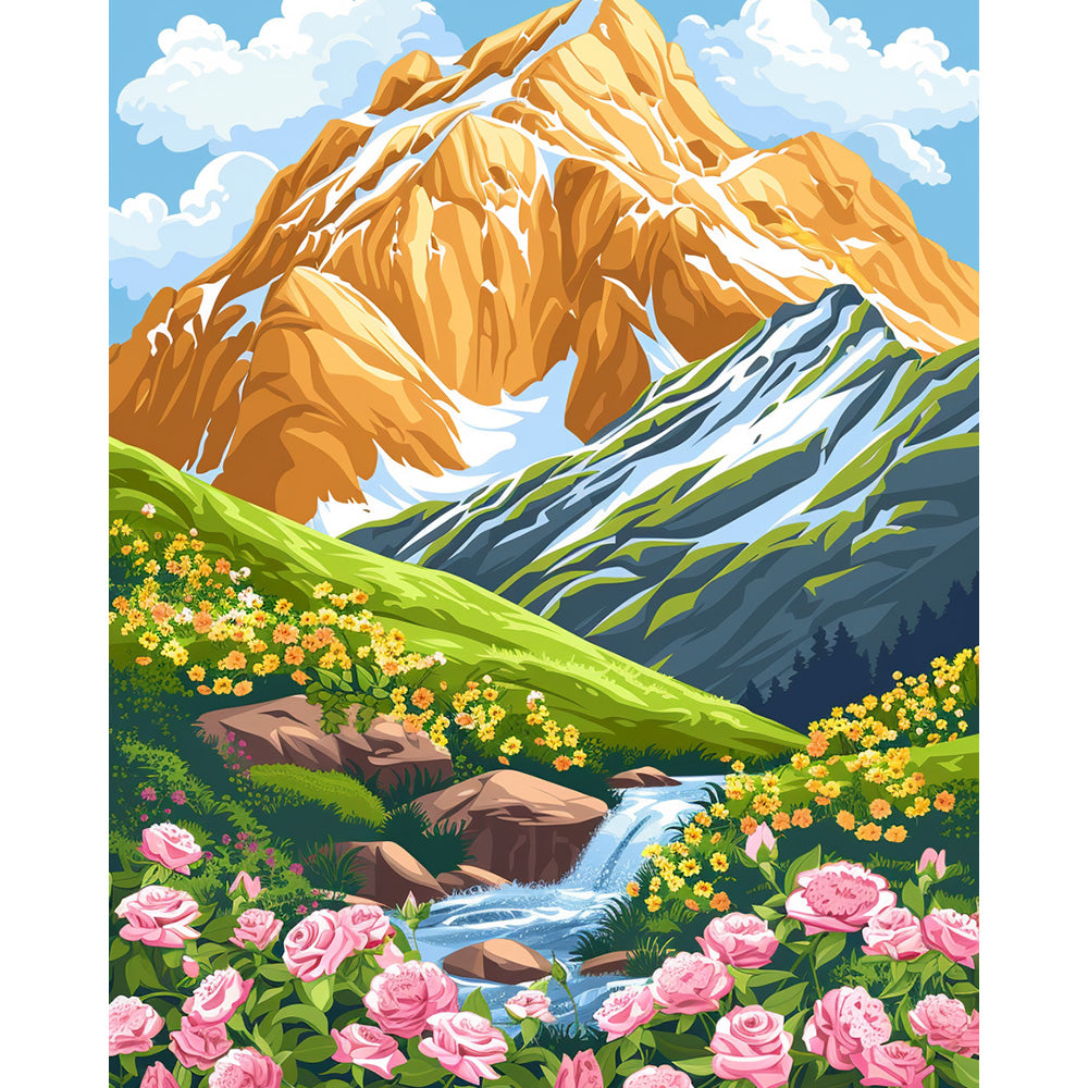 Mountain Painting By Number 2