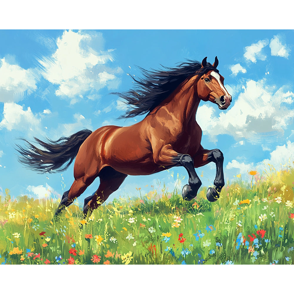 Horse Painting By Number 2