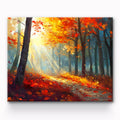 Autumn Woods Painting By Number 1