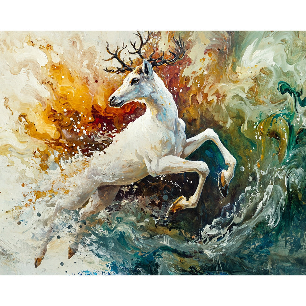 Deer Painting By Number 2