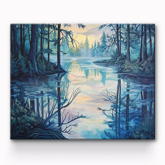 Forest Painting By Number 1