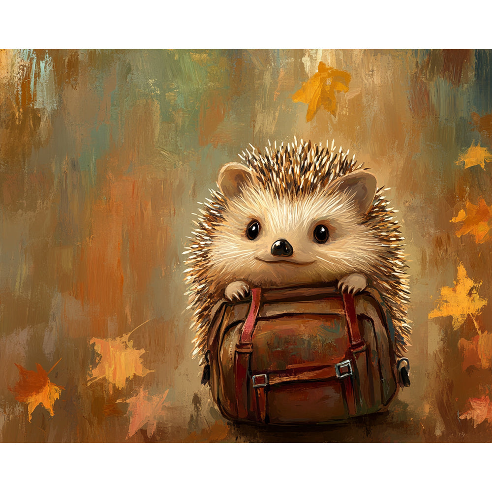 Hedgehog Painting By Number 2