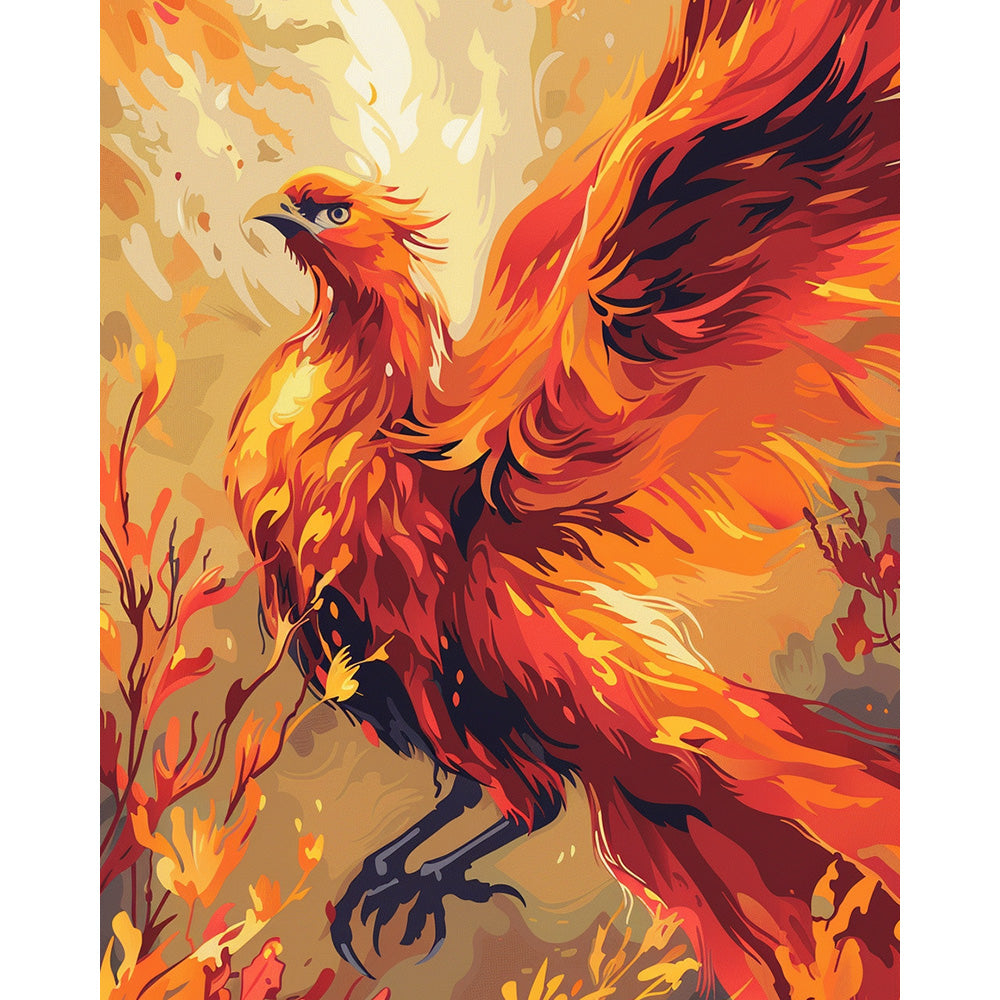 Phoenix Painting By Number 2