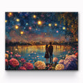 Rendezvous at the Lake Painting By Number 1