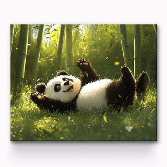 Panda Painting By Number 1