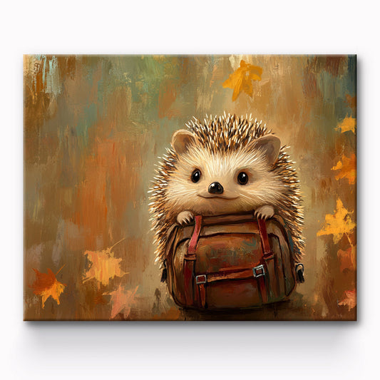 Hedgehog Painting By Number 1
