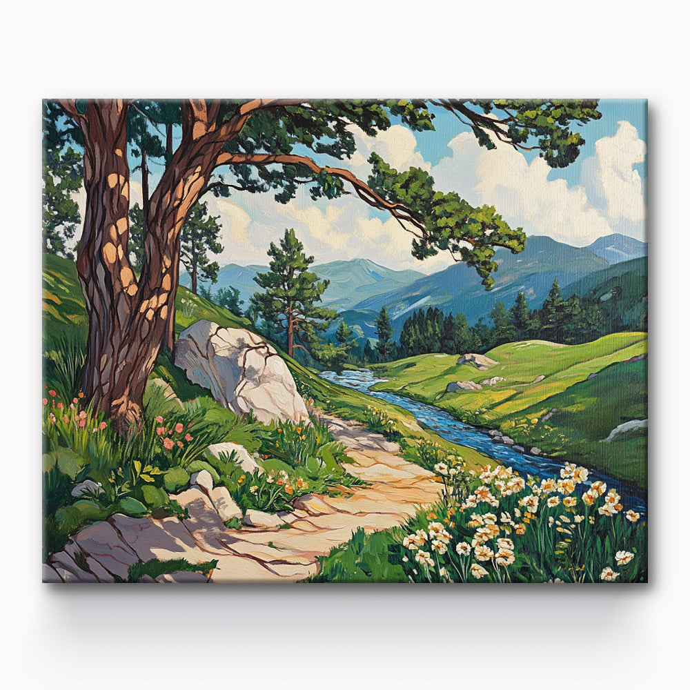 Landscape Painting By Number 1