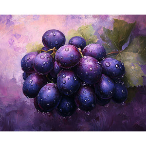 Grapes Portray Painting By Number 2